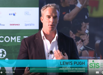 Inspirational Address - Lewis Pugh, UNEP Patron of the Oceans, Pioneer Swimmer
